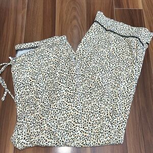 Large Pajamagrams 100% cotton pajama pants animal print